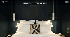 Desktop Screenshot of hotelhautmarais.com